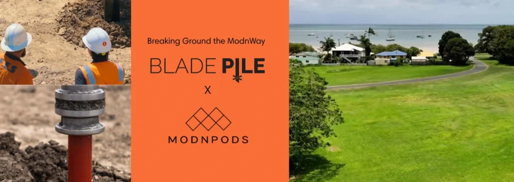 Breaking Ground the ModnWay: Engineered Foundations at North Stradbroke Island