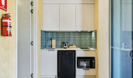 Kinka Beach Modular Accommodation Kitchen