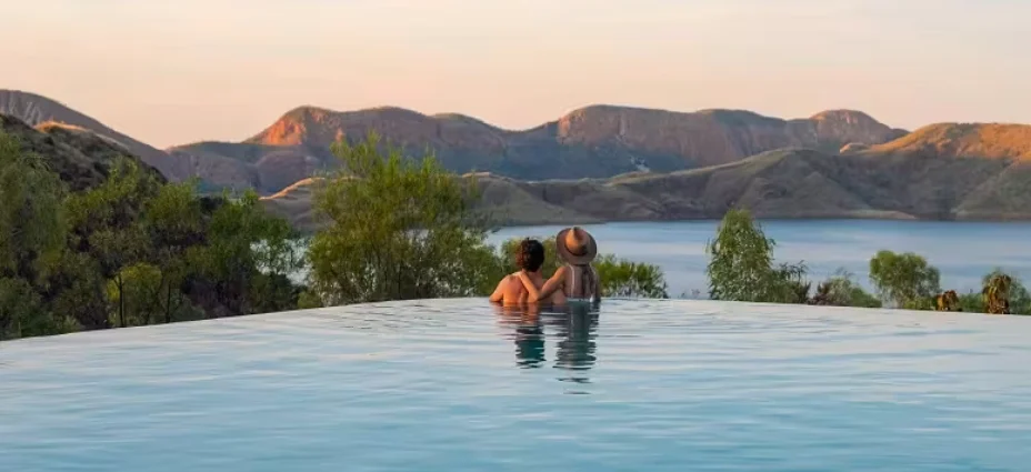 Modular accommodation Lake Argyle - ModnPods, Discovery Resorts